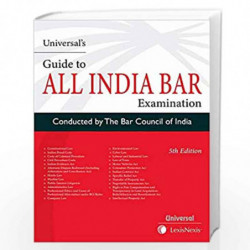 Guide to All India Bar Examination by Universals Book-9789388548083