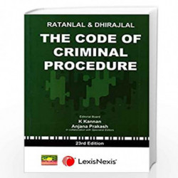 The Code of Criminal Procedure 2020 by Ratanlal Book-9789388548854