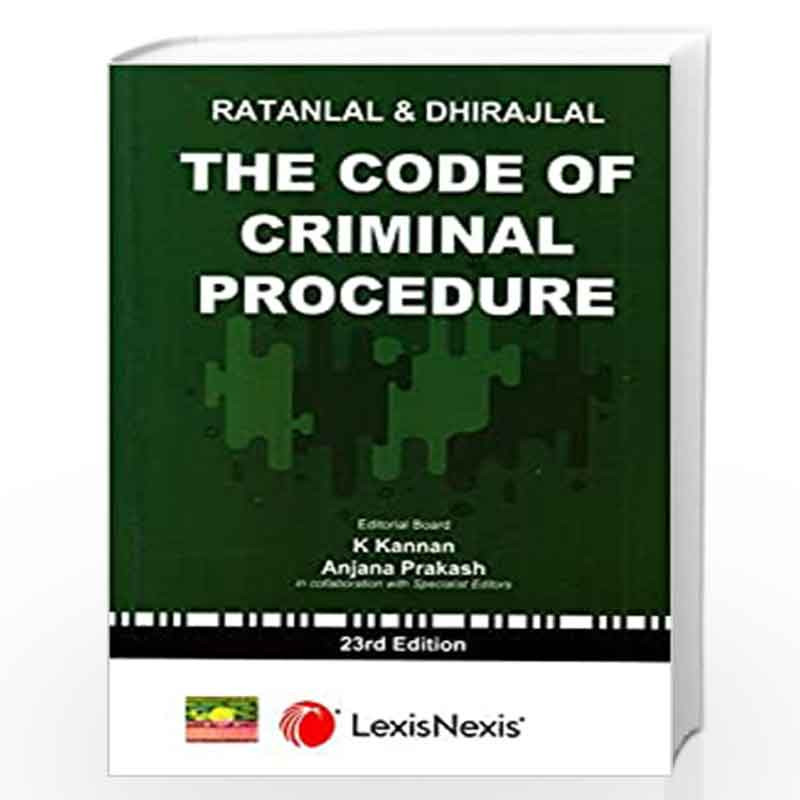 The Code of Criminal Procedure 2020 by Ratanlal Book-9789388548854