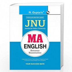 Jawaharlal Nehru University (JNU) MA English Entrance Exam Guide by RPH Editorial Board Book-9789388642026