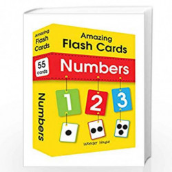 Amazing Flash Cards Numbers: Early Development of Preschool Toddler (55 Cards) by NILL Book-9789388810722