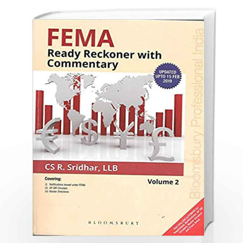 FEMA Ready Reckoner with Commentary (2 Volumes) by R Sridhar Book-9789388912686
