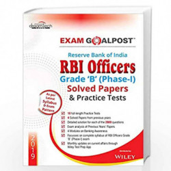 Reserve Bank of India (RBI) Officers Grade ''B'' (Phase-I) Exam Goalpost Solved Papers & Practice Test by DT EDITORIAL SERVICES 