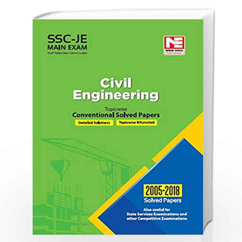 SSC: JE Civil Engineering - Previous Year Conventional Solved Papers by Made Easy Editorial Board Book-9789389269017