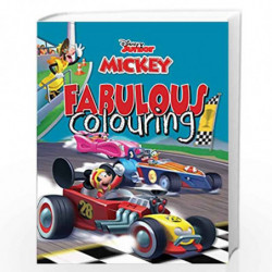 Disney Mickey and the Roadster Racers Fabulous Colouring by NA Book-9789389290288