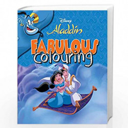 Disney Aladdin Fabulous Colouring by NA Book-9789389290295