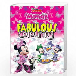 Disney Junior Minnie Mouse Fabulous Colouring by NA Book-9789389290318
