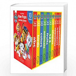 My First Paw Pups Learning Library: Boxset of 10 Board Books For Children by Wonder House Books Book-9789389931112