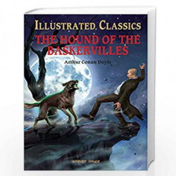 Illustrated Classics - The Hound of the Baskervilles: Abridged Novels With Review Questions (Hardback) by Wonder House Books Boo