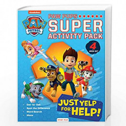 Paw Pups Super activity Pack - 4 book set by Wonder House Books Book-9789389931853