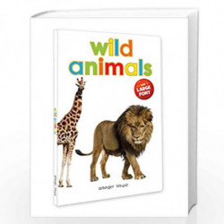 Wild Animals - Early Learning Board Book With Large Font : Big Board Books Series by Wonder House Books Book-9789390183937