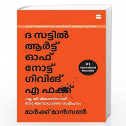 The Subtle Art Of Not Giving A F*ck (Malayalam) by Mark Manson Book-9789390351152