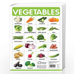 Vegetables - My First Early Learning Wall Chart: For Preschool, Kindergarten, Nursery and Homeschooling (19 inches X 29 inches) 