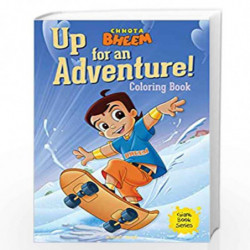 Chhota Bheem UP For An Adventure: Jumbo Size Coloring Book For Children (Giant Book Series) by Wonder House Books Book-978939039
