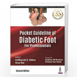 Pocket Guideline Of Diabetic Foot For Professionals by ABBAS, ZULFIQARALI G Book-9789352703135