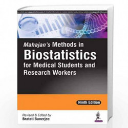 Mahajan's Methods In Biostatistics For Medical Students And Research Workers by BANERJEE BRATATI Book-9789352703104