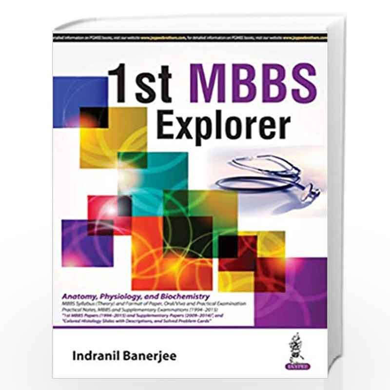 1st MBBS Explorer by BANERJEE INDRANIL Book-9789385891137
