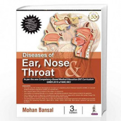 Diseases of Ear, Nose & Throat by BANSAL MOHAN Book-9789386150233
