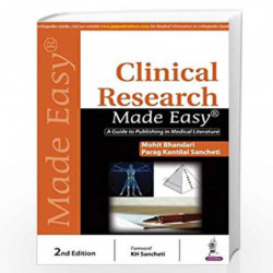 Clinical Research Made Easy - A Guide to Publishing in Medical Literature by BHANDARI MOHIT Book-9789386056092