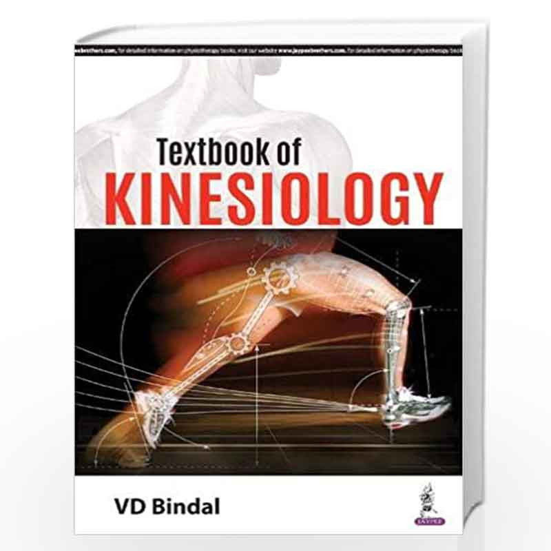 Textbook of Kinesiology by BINDAL VD Book-9789352704521