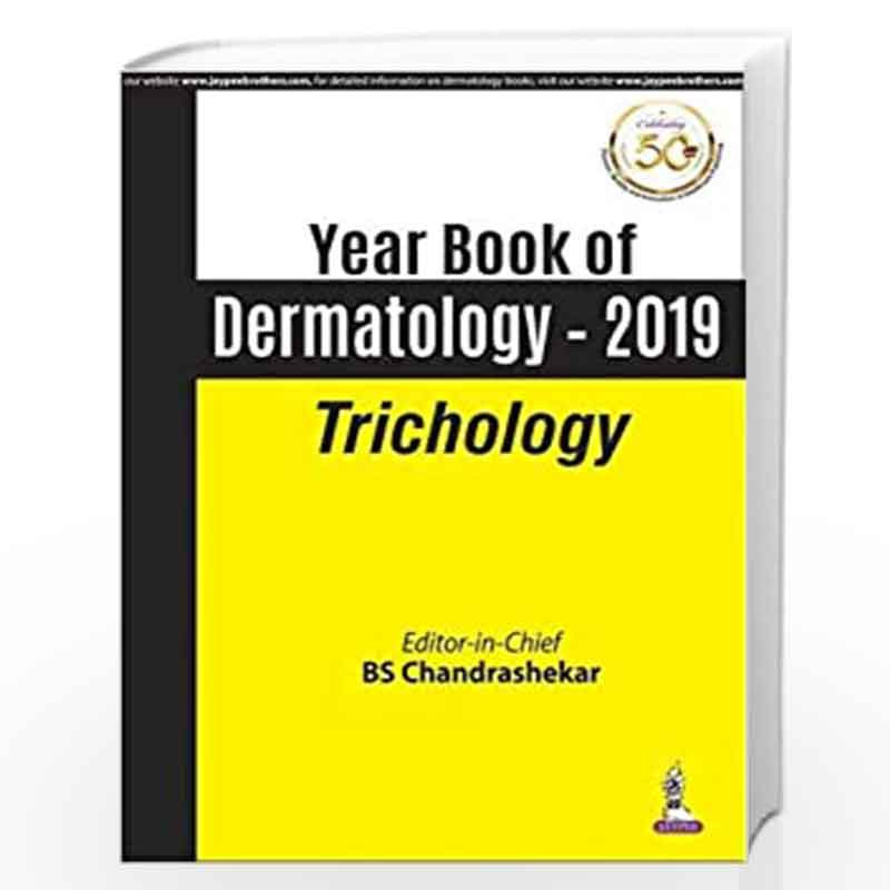 Year Book Of Dermatology  2019 Trichology by CHANDRASHEKAR, BS Book-9789352709731
