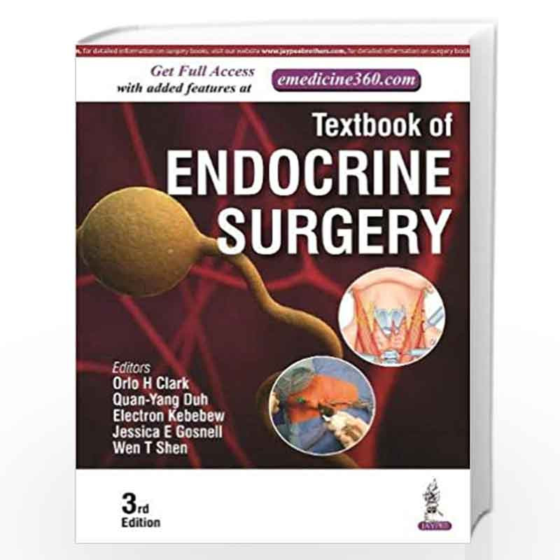 Textbook Of Endocrine Surgery by CLARK ORLO H Book-9789351528067