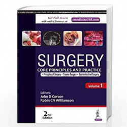 Surgery Core Principles And Practice (2vols): Two Volume Set by CORSON JOHN D Book-9789351525233