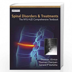 Spine Disorders And Treatments:The Nyu-Hjd Comprehensive Textbook by ERRICO THOMAS J Book-9789351524953