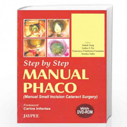 Step By Step Manual Phaco With Dvd-Rom by GARG Book-9788180617454