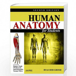 Human Anatomy For Students by GHOSH Book-9789350259429