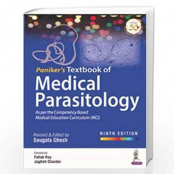 Paniker's Textbook of Medical Parasitology As Per the Competency Based Medical Education Curriculum by GHOSH SOUGATA Book-978819