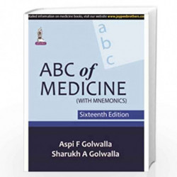 ABC of Medicine (with Mnemonics) by GOLWALLA ASPI F Book-9789386150752
