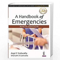 A Handbook Of Emergencies by GOLWALLA ASPI F Book-9789352705917