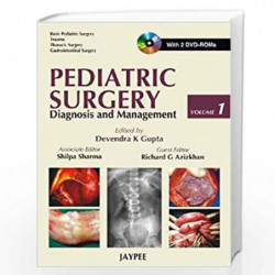 Pediatric Surgery Diagnosis And Management With 2 Dvd Roms(2 Vols) by GUPTA DK Book-9788184484397