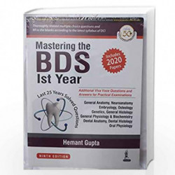 Mastering the BDS Ist Year (Last 25 Years Solved Questions) by GUPTA HEMANT Book-9789390020928