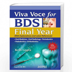 Viva Voce For Bds Final Year With Exp.& Latest Ref by GUPTA KRITI Book-9789350902721