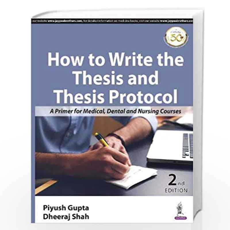 how to write a thesis on a book