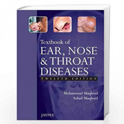 Textbook Of Ear Nose And Throat Diseases by MAQBOOL Book-9789350904954