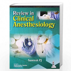 Review In Clinical Anesthesiology by SANEESH PJ Book-9789351521747