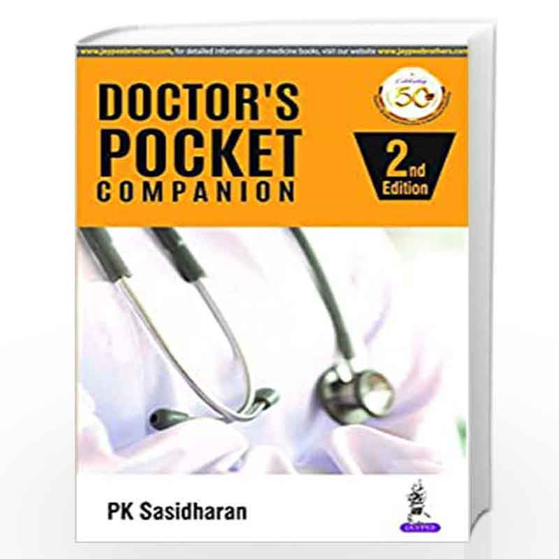 Doctors Pocket Companion by SASIDHARAN PK Book-9789389129540