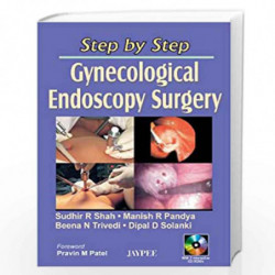 Step By Step Gynecological Endoscopy Surgery with 2 Interactive CD-ROMs by SHAH Book-9788180617157