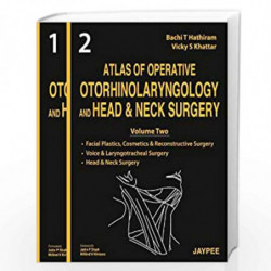 Atlas Of Operative Otorhinolaryngology And Head & Neck Surgery (2Vols) by SHAH,HATHIRAM Book-9789350901991