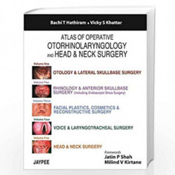 Atlas Of Operative Otorhinolaryngology And Head & Neck Surgery (5Vols.) by SHAH,HATHIRAM Book-9789350904022