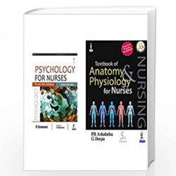 Psychology For Nurses As Per Inc Syllabus + Textbook of Anatomy and Physiology for Nurses With Free Practice Workbook (Set of 2 