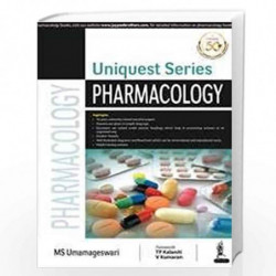 Uniquest Series Pharmacology by UMAMAGESWARI, MS Book-9789352705665
