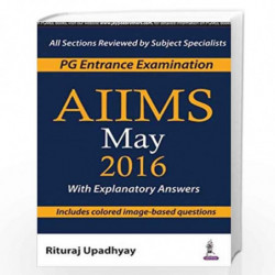AIIMS May 2016 (PG Entrance Examination) by UPADHYAY RITURAJ Book-9789385999062
