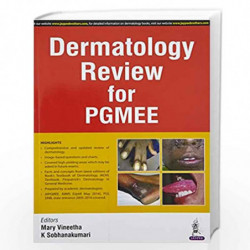 Dermatology Review For Pgmee by VINEETHA MARY Book-9789385999048