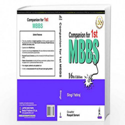Companion for 1st MBBS by YATIRAJ, SINGI Book-9789389776324