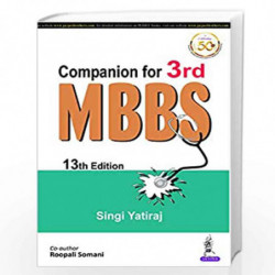 Companion for 3rd MBBS by YATIRAJ, SINGI Book-9789389776508