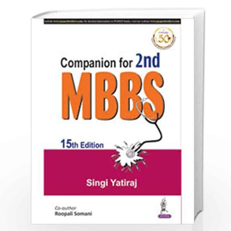 Companion for 2nd MBBS by YATIRAJ, SINGI Book-9789389776515